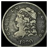 1830 Capped Bust Half Dime LIGHTLY CIRCULATED