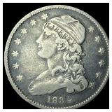 1834 Silver Capped Bust Quarter LIGHTLY  CIRCULAT