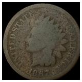 1867 Indian Head Cent NICELY CIRCULATED