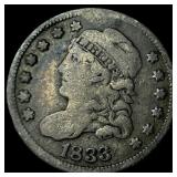 1833 Capped Bust Half Dime LIGHTLY CIRCULATED