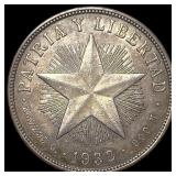 1932 Cuba Silver 1 Peso