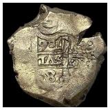 Spanish Colonial  8 Real Cob-Contemp. Counterfeit