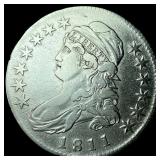 1811 Capped Bust Half Dollar CHOICE AU