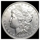 1897-O Morgan Silver Dollar CLOSELY  UNCIRCULATED