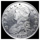 1829 Capped Bust Half Dollar HIGH GRADE