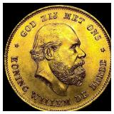1875 Netherlands Gold 10 Gulden
