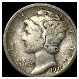 1921 Silver Mercury Dime LIGHTLY CIRCULATED