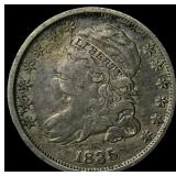 1835 Silver Capped Bust Dime ABOUT  UNCIRCULATED