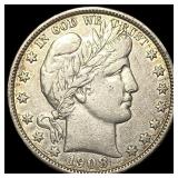 1908-O Barber Half Dollar