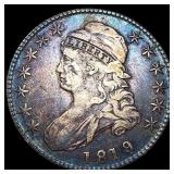 1819 Capped Bust Half Dollar ABOUT  UNCIRCULATED