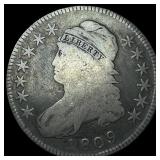 1809 Capped Bust Half Dollar ABOUT  UNCIRCULATED