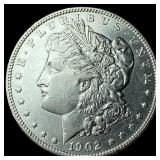 1902 Morgan Silver Dollar CLOSELY  UNCIRCULATED