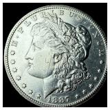 1887-S Silver Morgan Dollar UNCIRCULATED
