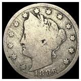 1886 Liberty Head Nickel LIGHTLY CIRCULATED