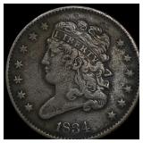 1834 Classic Head Half Cent LIGHTLY  CIRCULATED