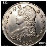 1832 Capped Bust Half Dollar UNCIRCULATED