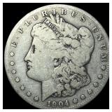 1904-S Silver Morgan Dollar ABOUT  UNCIRCULATED