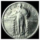 1919-S Standing Liberty Quarter CLOSELY  UNCIRCUL
