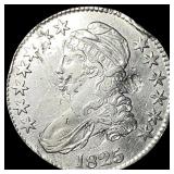 1825 Silver Capped Bust Half Dollar HIGH  GRADE