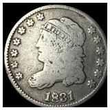 1831 Capped Bust Half Dime LIGHTLY CIRCULATED