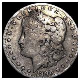 1896-S Silver Morgan Dollar LIGHTLY CIRCULATED