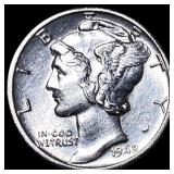 1942-S Silver Mercury Dime UNCIRCULATED