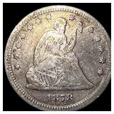 1878 Seated Liberty Quarter ABOUT UNCIRCULATED