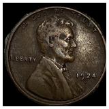 1924-D Lincoln Wheat Cent LIGHTLY CIRCULATED