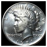 1921 Silver Peace Dollar LIGHTLY CIRCULATED