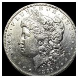 1885-S Silver Morgan Dollar CHOICE AU