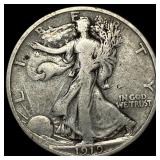 1919 Walking Liberty Half Dollar LIGHTLY  CIRCULA