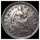 1854 Arrows Seated Liberty Half Dime CLOSELY UNCIR