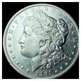 1891-O Silver Morgan Dollar CLOSELY  UNCIRCULATED