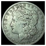 1891-O Silver Morgan Dollar LIGHTLY  CIRCULATED