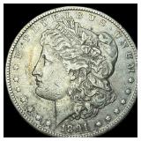 1891-CC Silver Morgan Dollar NEARLY  UNCIRCULATED