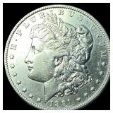 1891-CC Silver Morgan Dollar CHOICE AU