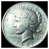 1921 Silver Peace Dollar UNCIRCULATED