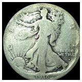 1916-D Silver Walking Liberty Half Dollar  NICELY