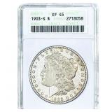 1903-S Morgan Silver Dollar ANACS EF45
