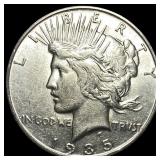 1935-S Silver Peace Dollar CLOSELY  UNCIRCULATED