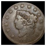 1826 Coronet Head Large Cent LIGHTLY  CIRCULATED