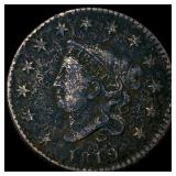 1819 Coronet Head Large Cent NICELY  CIRCULATED