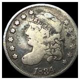1834 Capped Bust Half Dime LIGHTLY CIRCULATED
