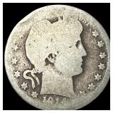 1914-S Silver Barber Quarter NICELY  CIRCULATED