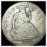 1862-S Seated Liberty Half Dollar NICELY  CIRCULA