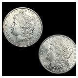 [2] 1890 & 1896 Morgan Silver Dollar
