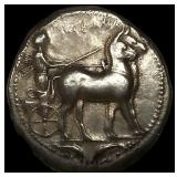 420-413 BC Messana AR Tetradrachm