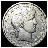 1903-O Silver Barber Half Dollar CLOSELY  UNCIRCU