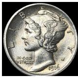 1916 Silver Mercury Dime UNCIRCULATED
