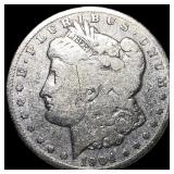 1904-S Silver Morgan Dollar LIGHTLY CIRCULATED